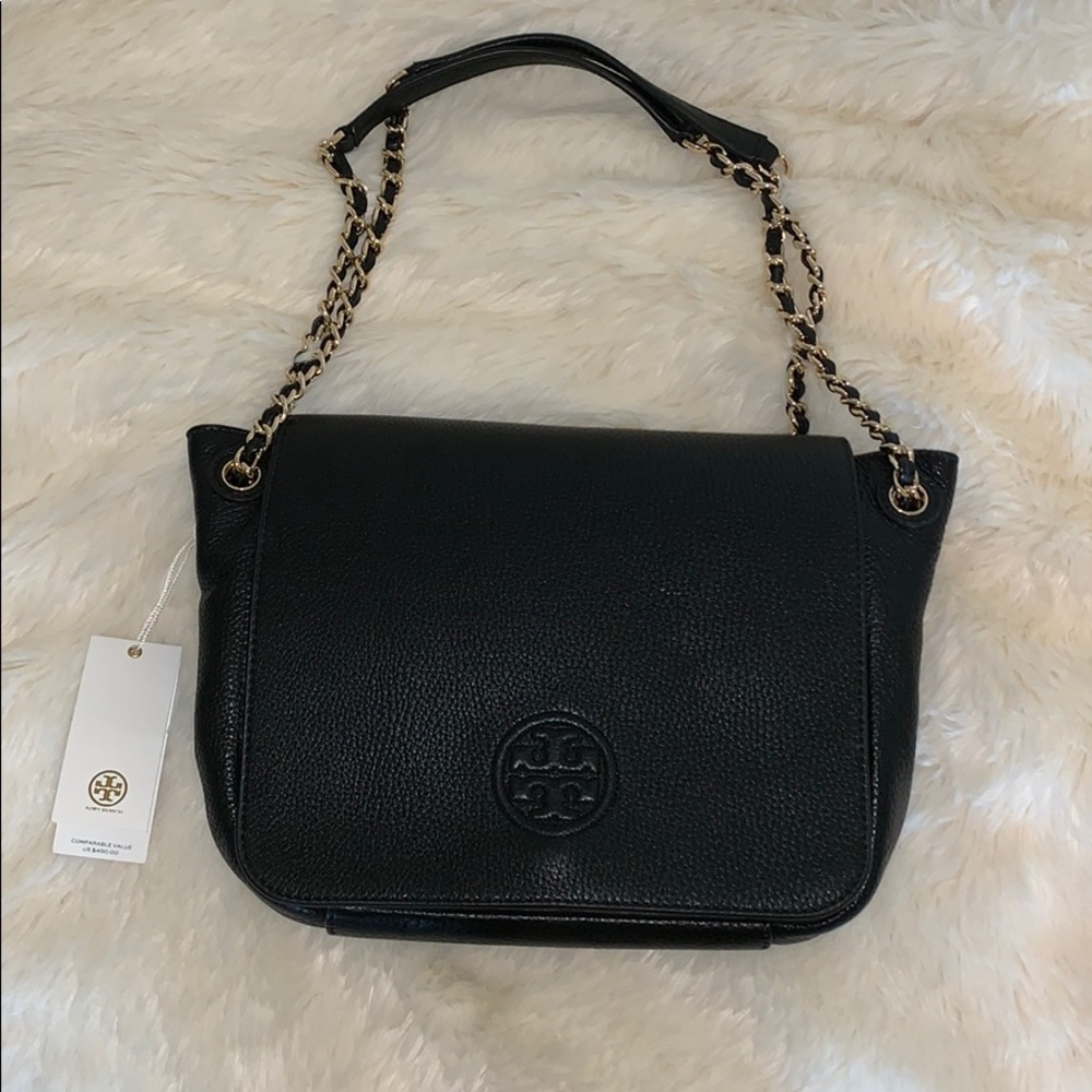 Tory Burch Bombe small flap shoulder bag